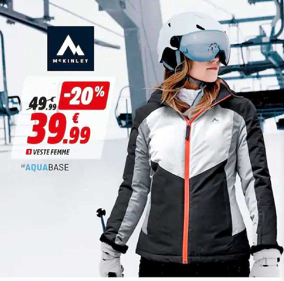 veste femme aquabase mc kinley