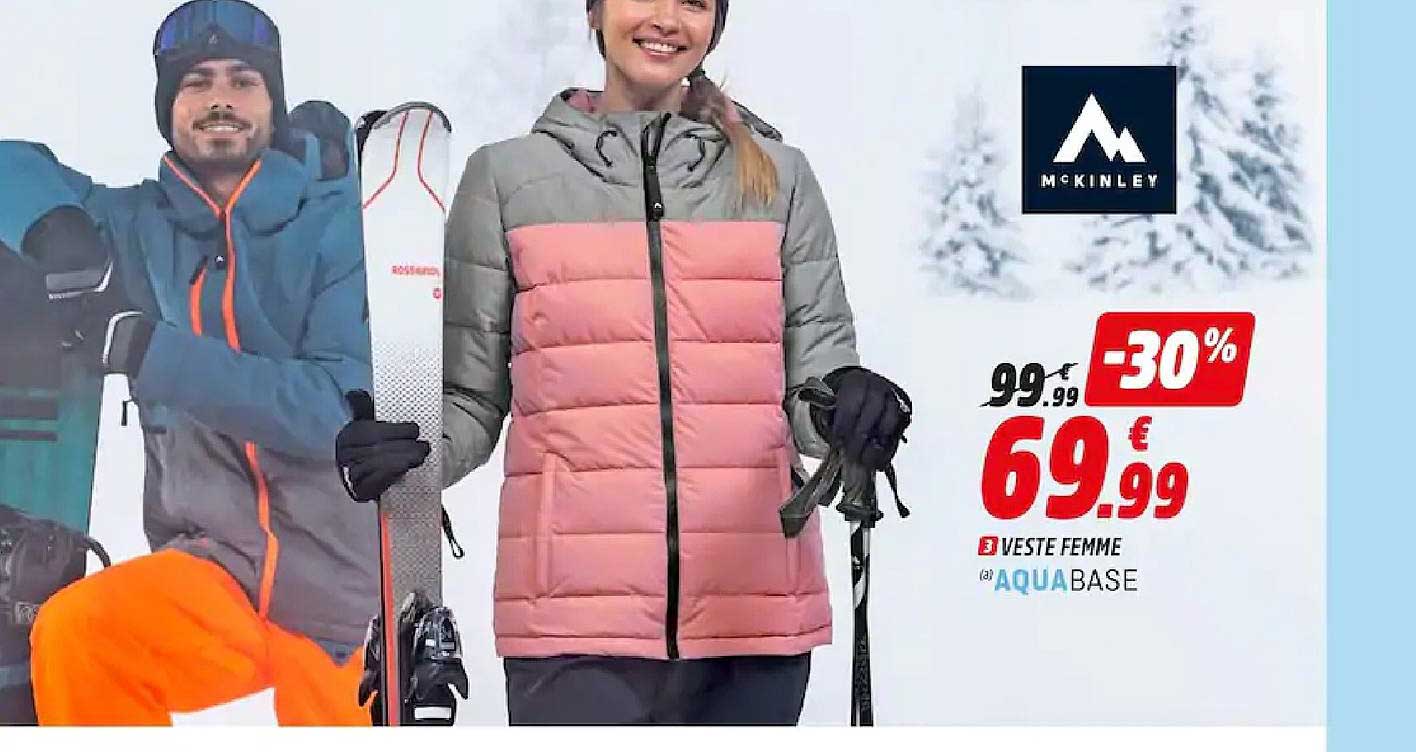 veste femme aquabase mc kinley