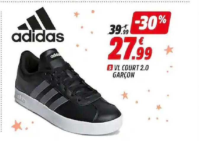 vl court 2.0 garçon adidas