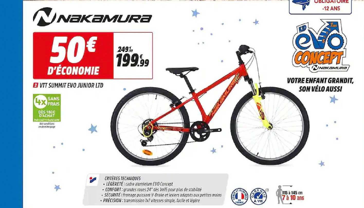 vtt summit evo junior ltd nakamura