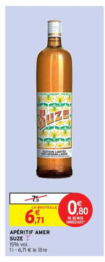 Apéritif Amer Suze