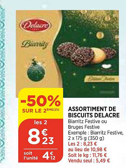 Assortiment De Biscuit Delacre