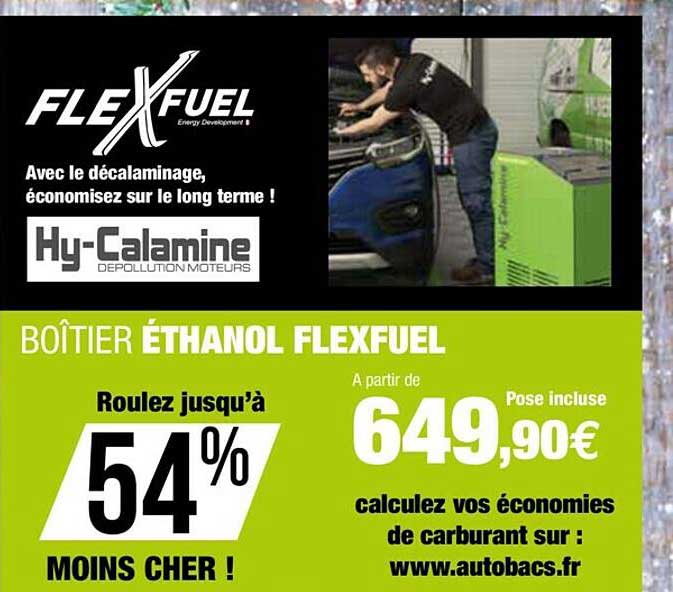 boîtier éthanol flexfuel