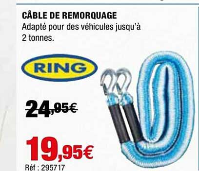câble de remorquage ring