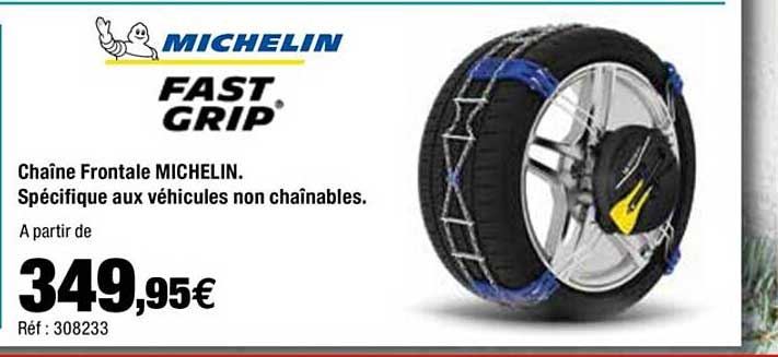 chaîne frontale michelin