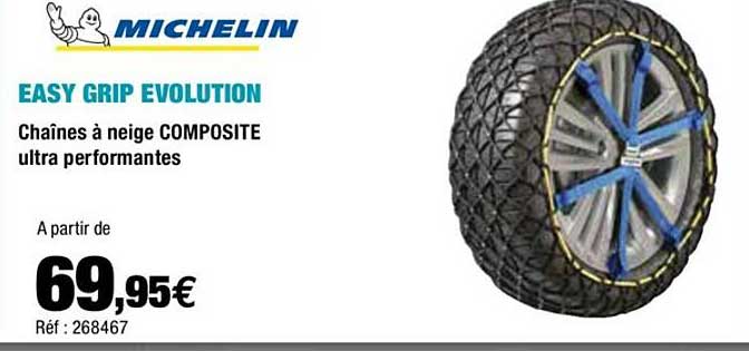 chaînes à neige composite ultra performantes michelin