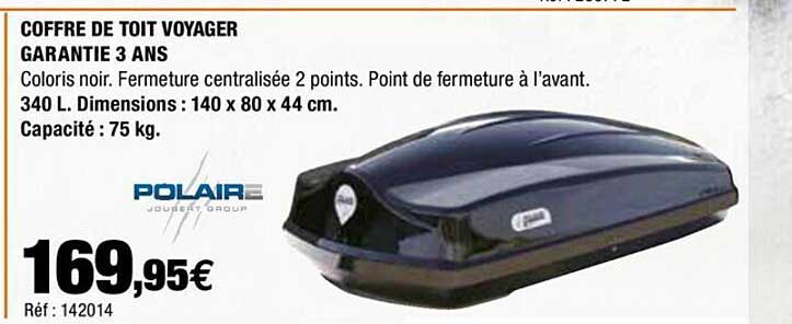 coffre de toit voyager
