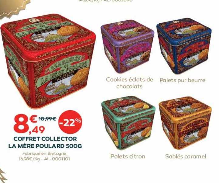 coffret collector la mère poulard 500g