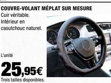 couvre-volant méplat sur mesure