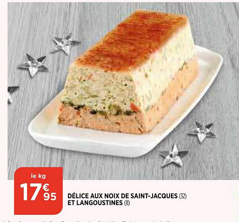 délice aux noix de saint-jacques et langoustines