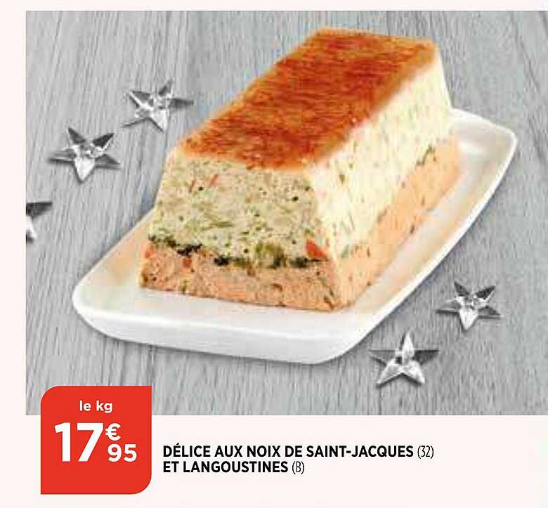 délices aux noix de saint-jacques et langoustines