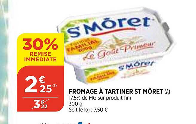 fromage à tartiner st môret