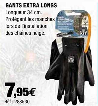 gants extra longs