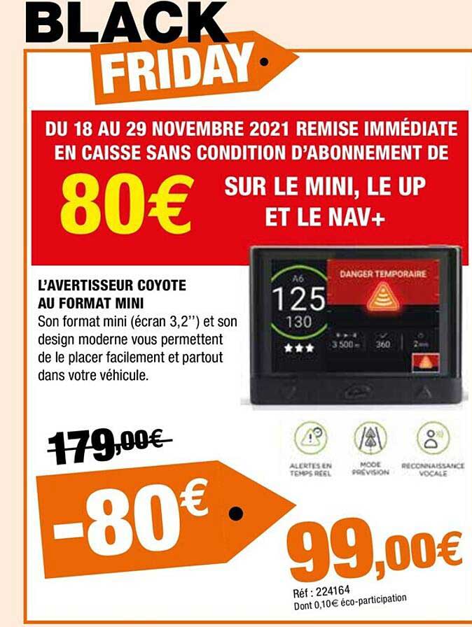 l'avertisseur coyote au format mini