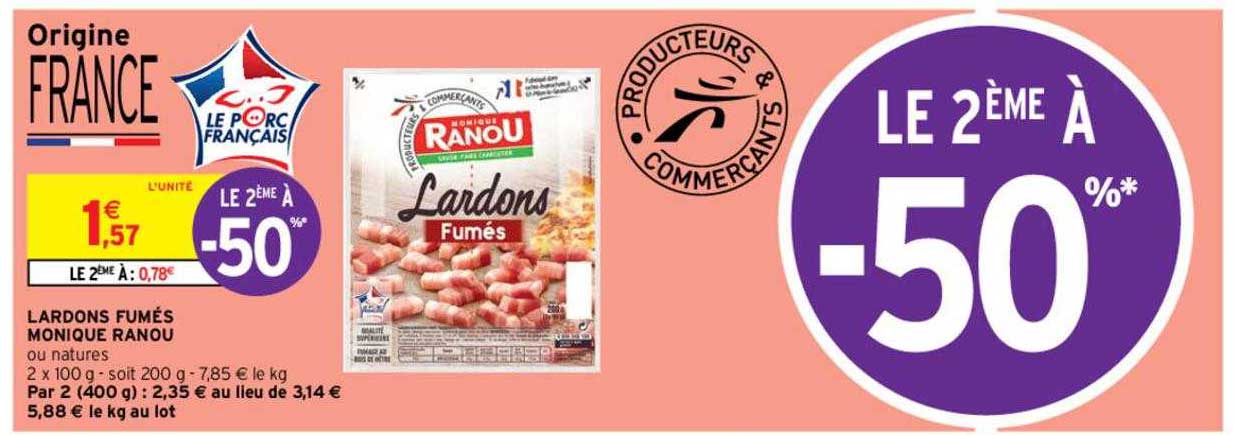 lardons fumés monique ranou