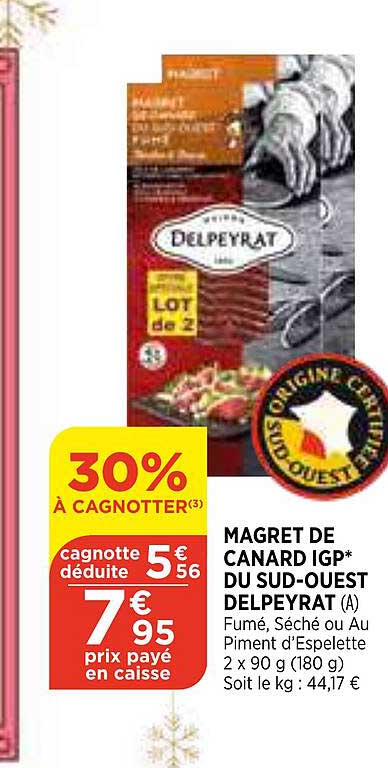 magret de canard igp du sud-ouest delpeyrat