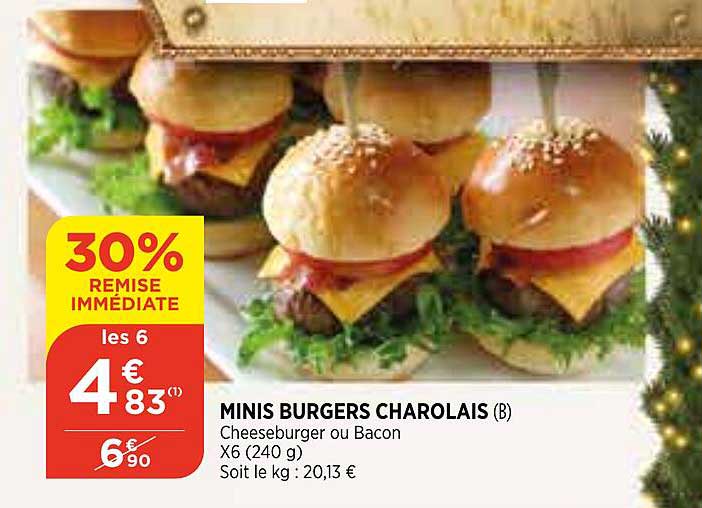 Minis Burgers Charolais