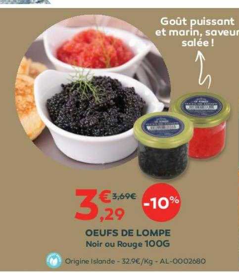 oeufs de lompe