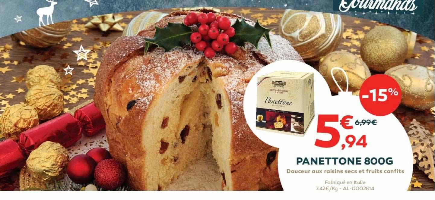 panettone 800g