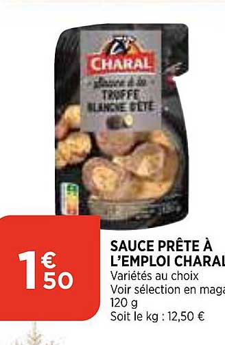 sauce prête à l'emploi charal