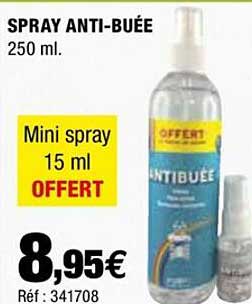spray anti-buée