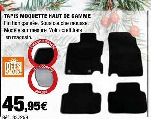 tapis moquette haut de gamme