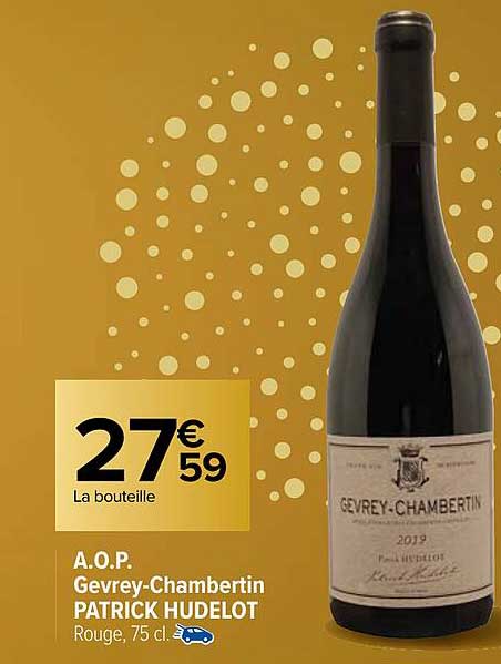 a.o.p. gevrey-chambertin patrick hudelot