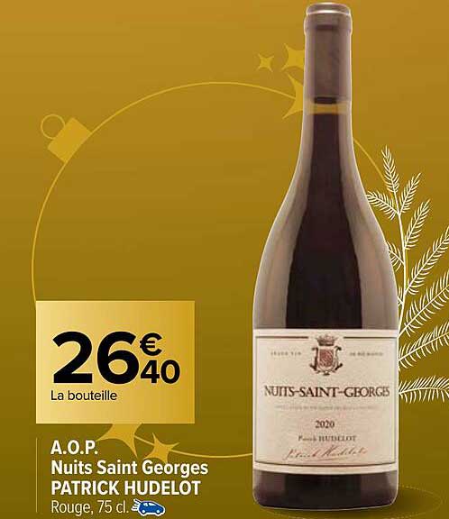 a.o.p. nuits saint georges patrick hudelot
