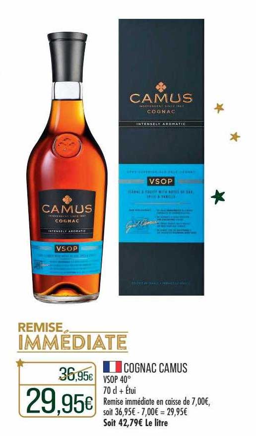 cognac camus vsop 40°