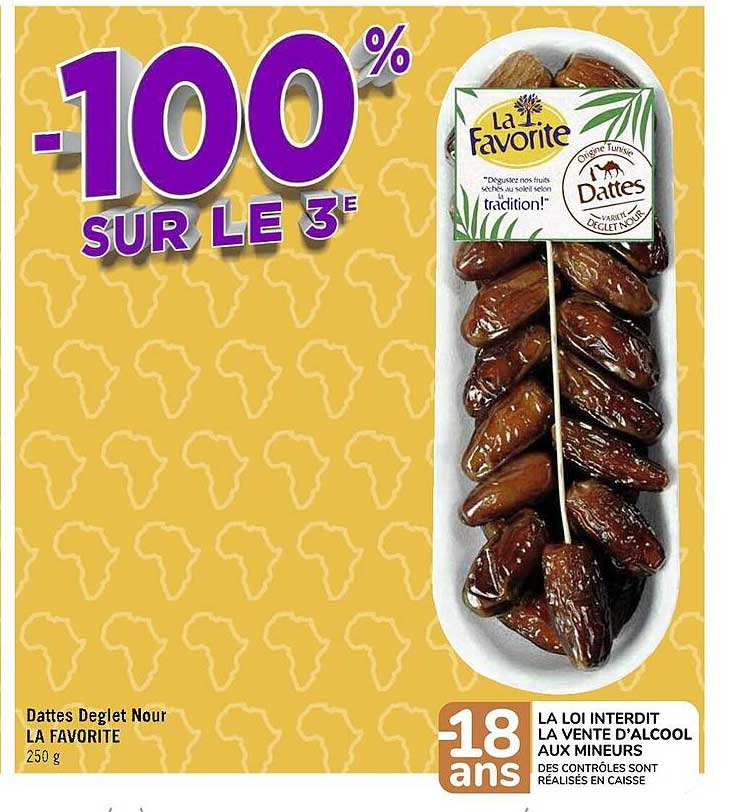dattes deglet nour la favorite