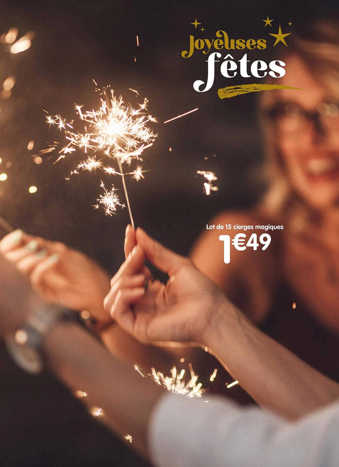 lot de 15 cierges magiques