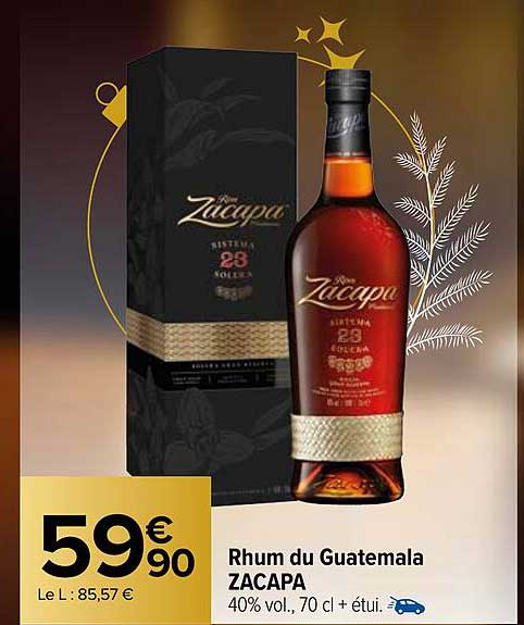 rhum du guatemala zacapa
