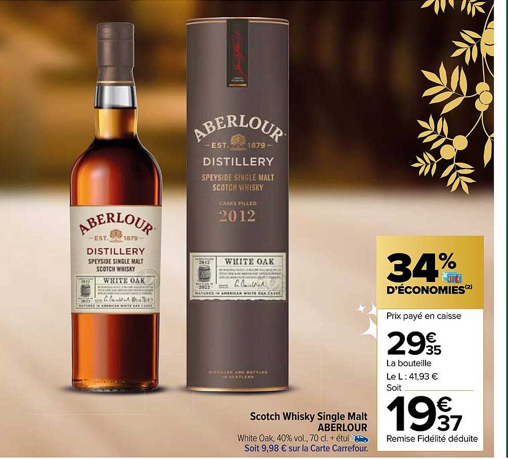 scotch whisky single malt aberlour