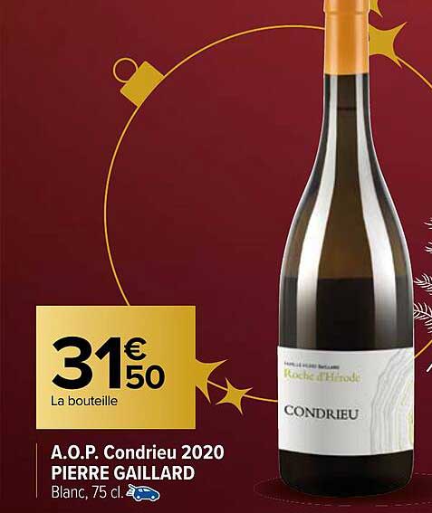 a.o.p. condrieur 2020 pierre gaillard