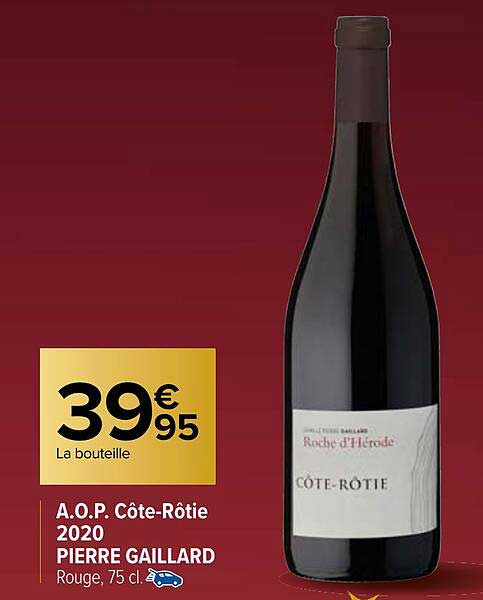 a.o.p. côte-rôtie 2020 pierre gaillard