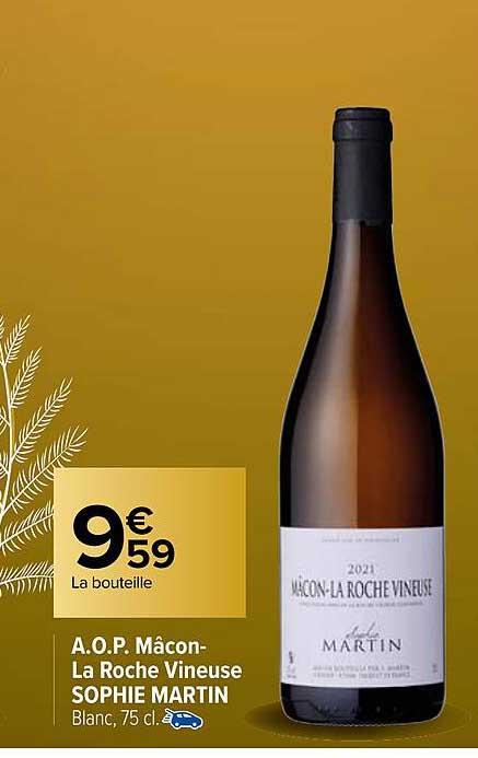a.o.p. mâcon-la roche vineuse sophie martin