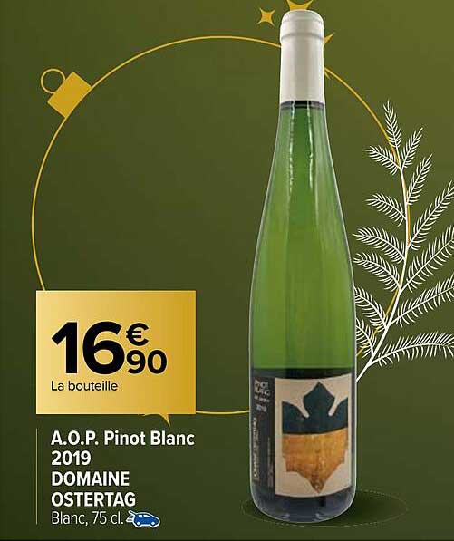a.o.p. pinot blanc 2019 domaine ostertag