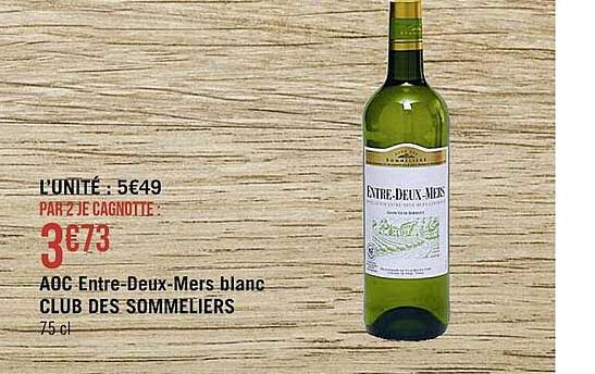 aoc entre-deux-mers blanc club des sommeliers