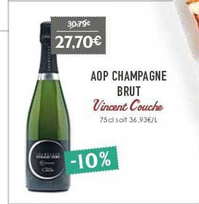 aop champagne brut vincent couche
