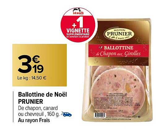 ballottine de noël prunier