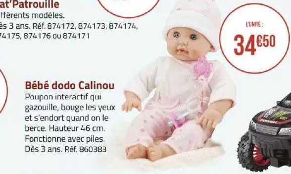 bébé dodo calinou