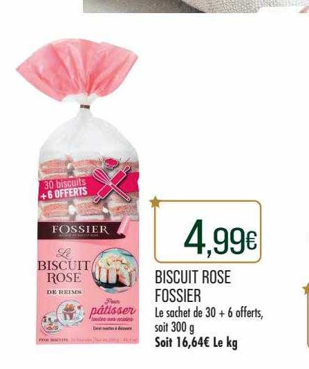 Biscuit Rose Fossier