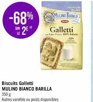 biscuits galletti mulino bianco barilla