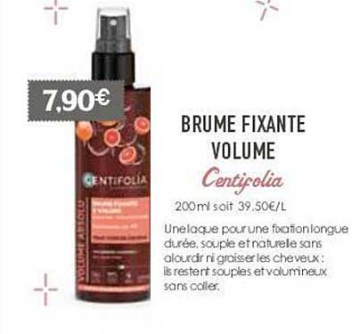 brume fixante volume centifolia