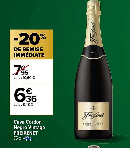 cava cordon negro vintage freixenet