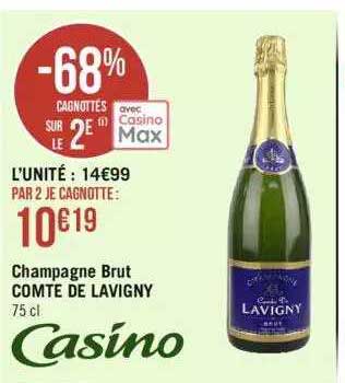 Champagne Brut Comté De Lavigny
