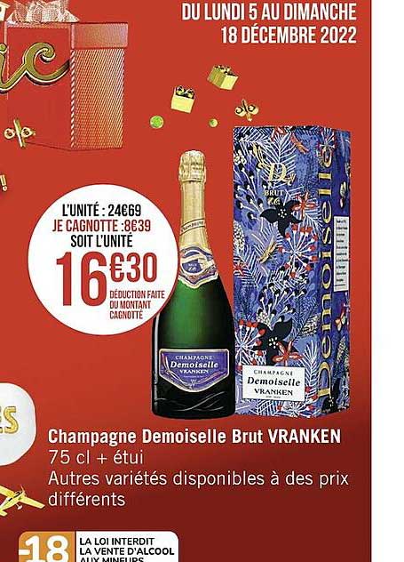 Champagne Demoiselle Brut Vranken