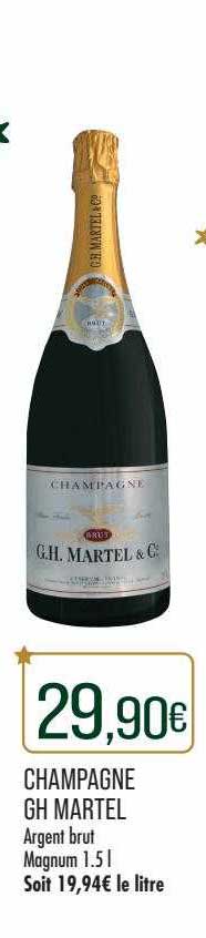 champagne gh martel