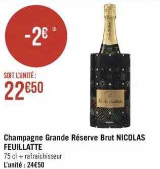 Champagne Grande Réserve Brut Nicolas Feuillatte