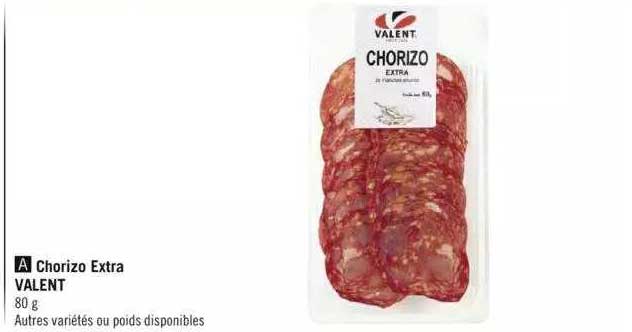 chorizo extra valent